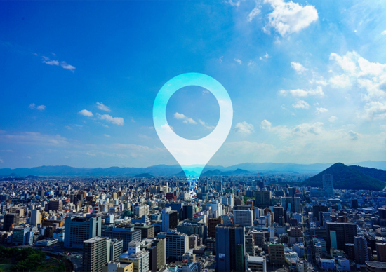 香川県/LEDビジョン/設置場所の選定